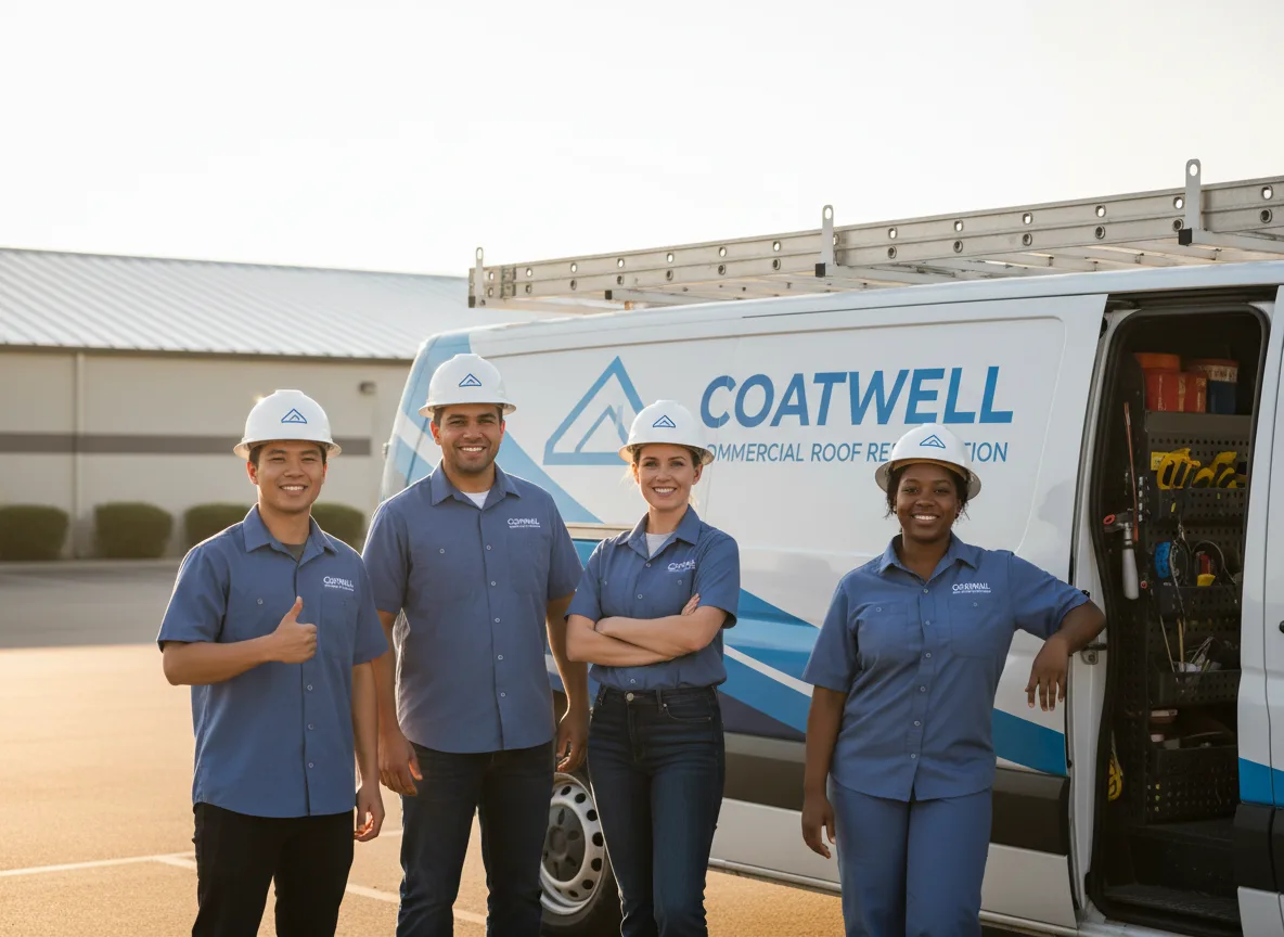 Commercial roof coating company in Woodbine, MD